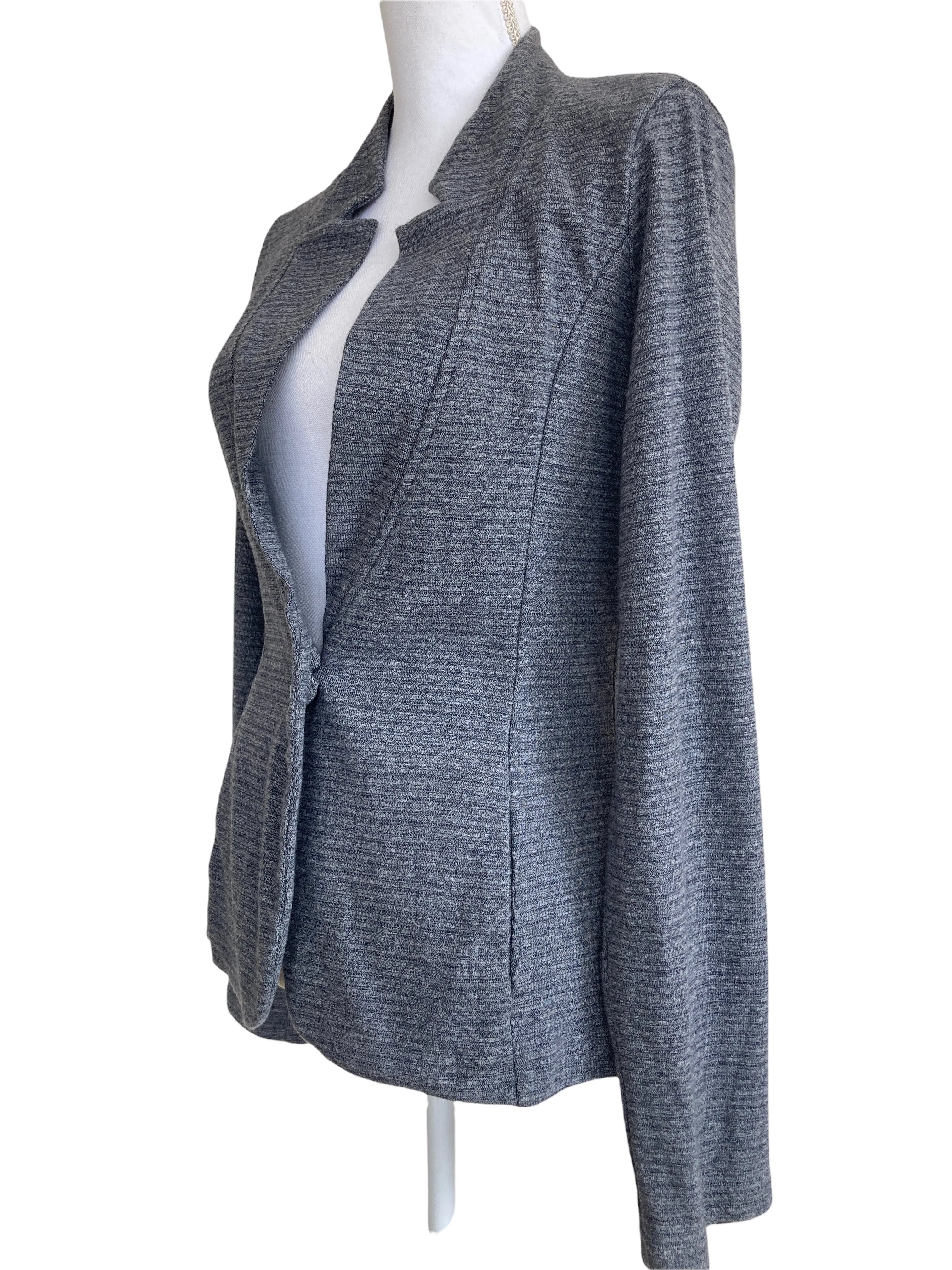Caslon Grey Stretch Blazer, M