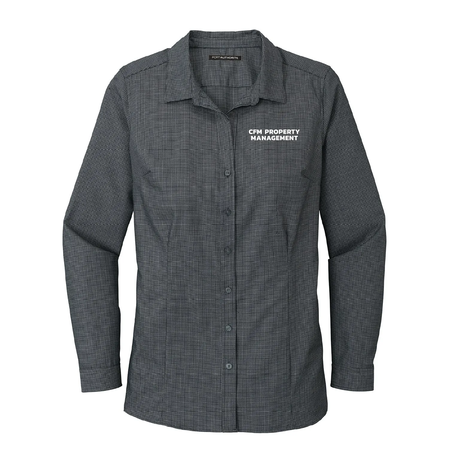 CFM 3 Ladies Pincheck Easy Care Shirt