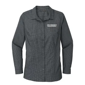 CFM 3 Ladies Pincheck Easy Care Shirt