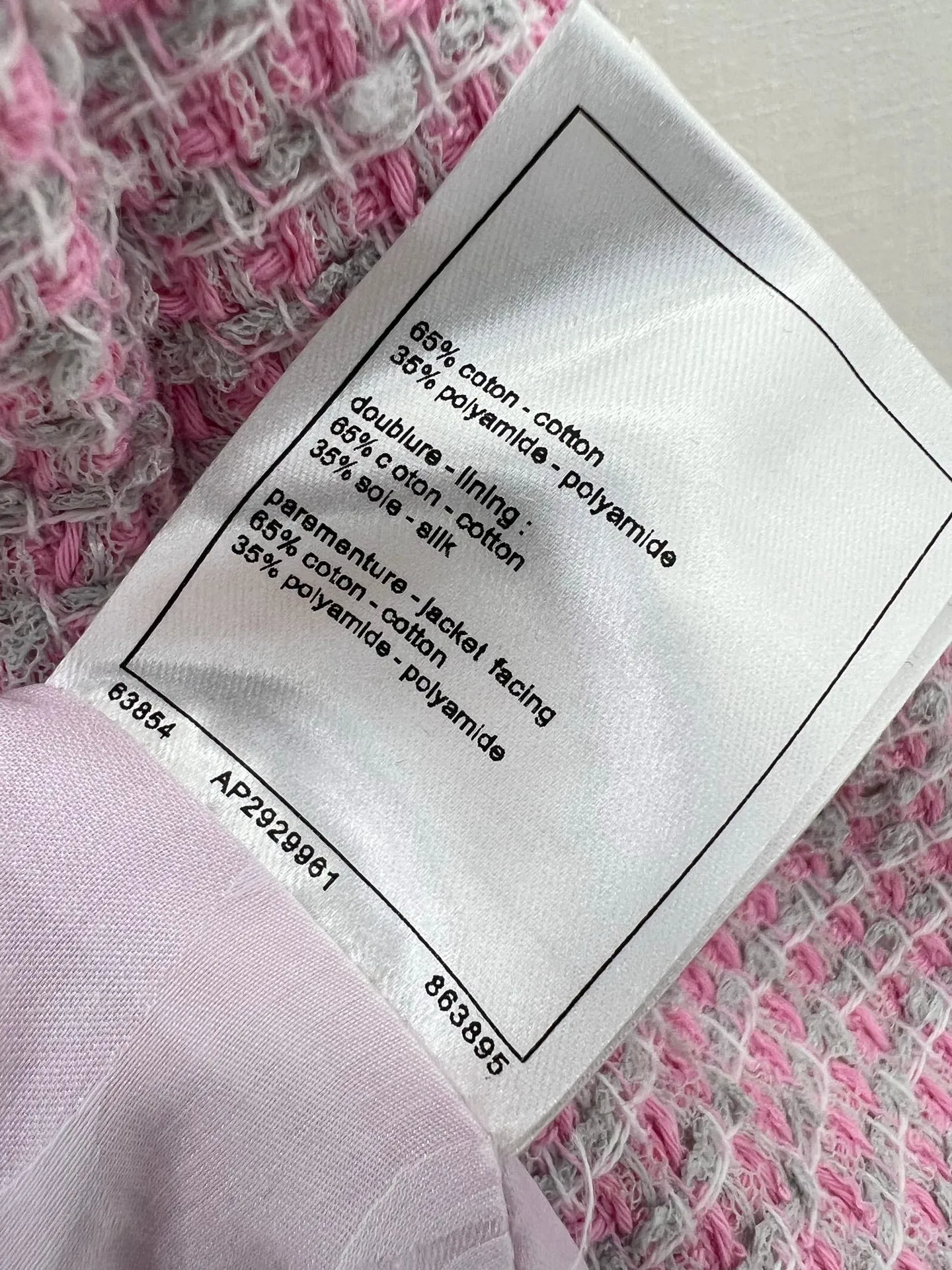 CH 25 new pink jacket