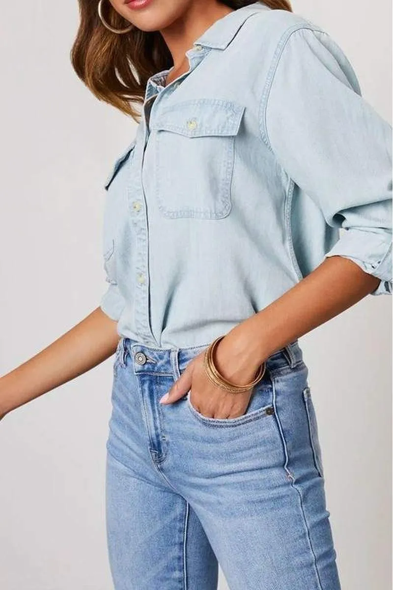 Chambray Button Down