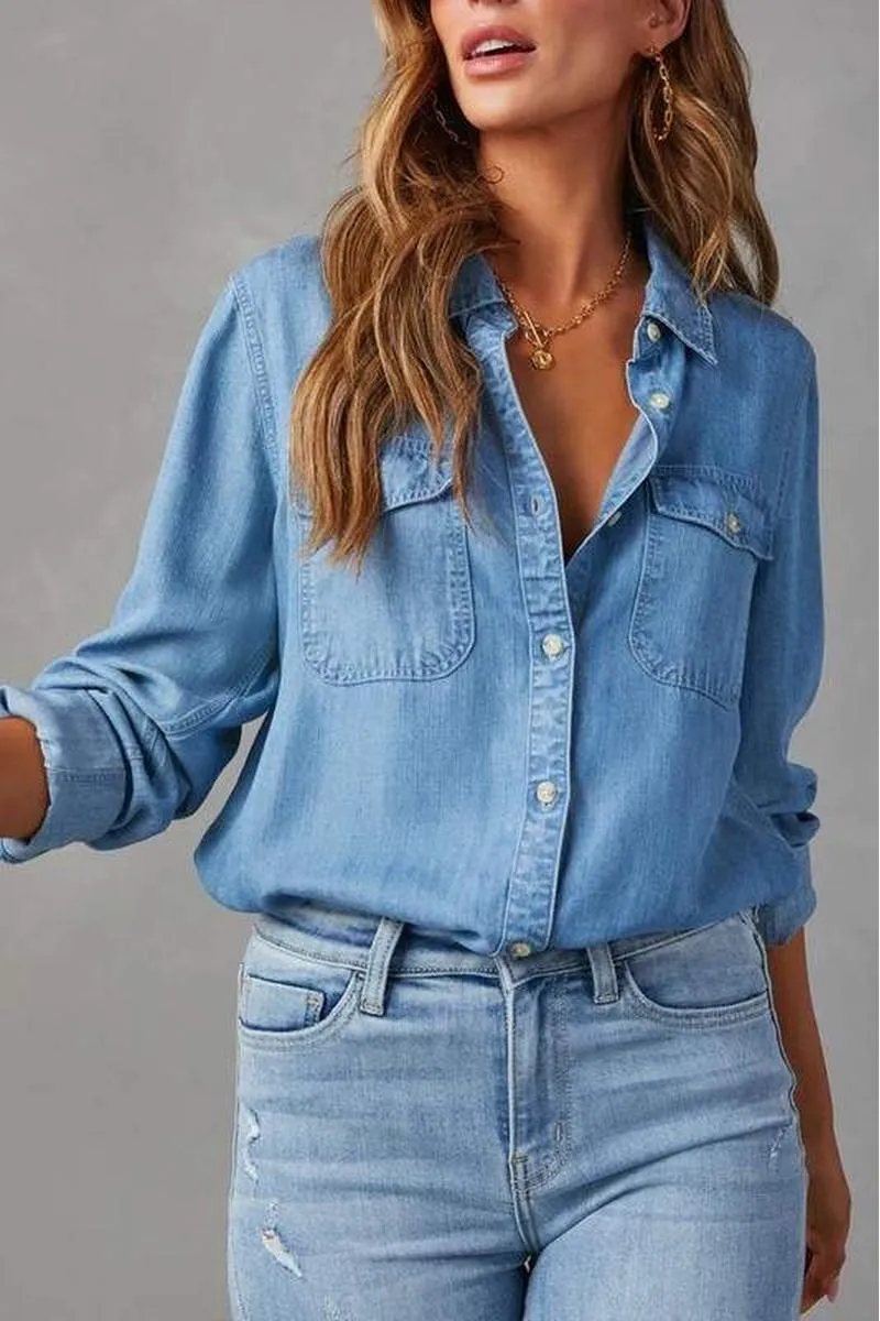 Chambray Button Down
