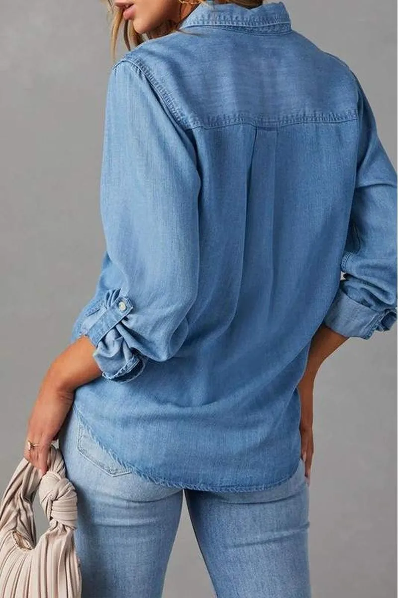 Chambray Button Down