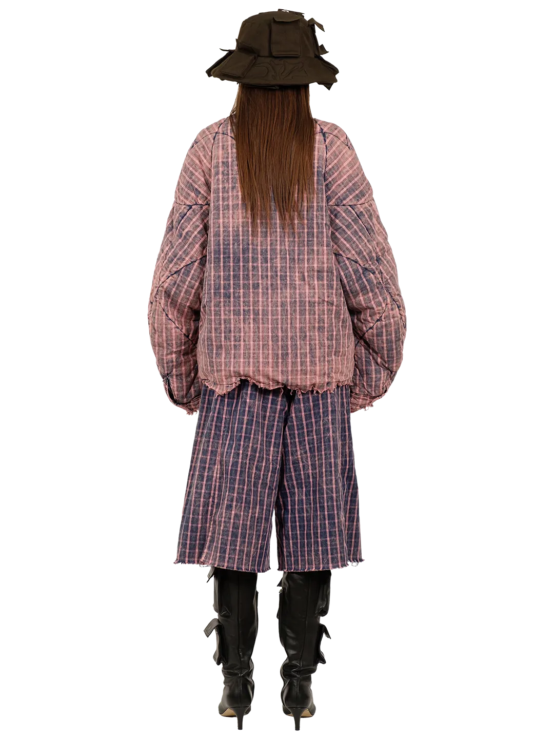 Checkered Muscle Overshirt