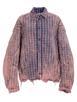 Checkered Muscle Overshirt