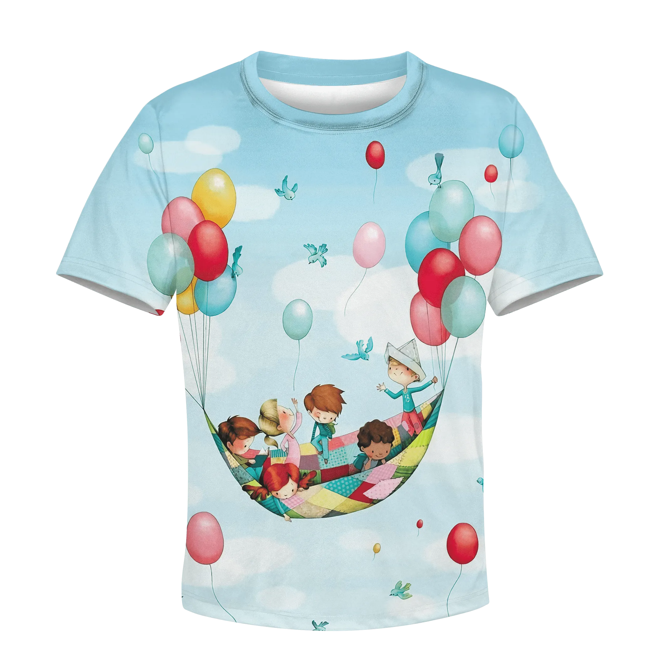 children are playing with balloon Kid Custom Cosplay Hoodies Apparel