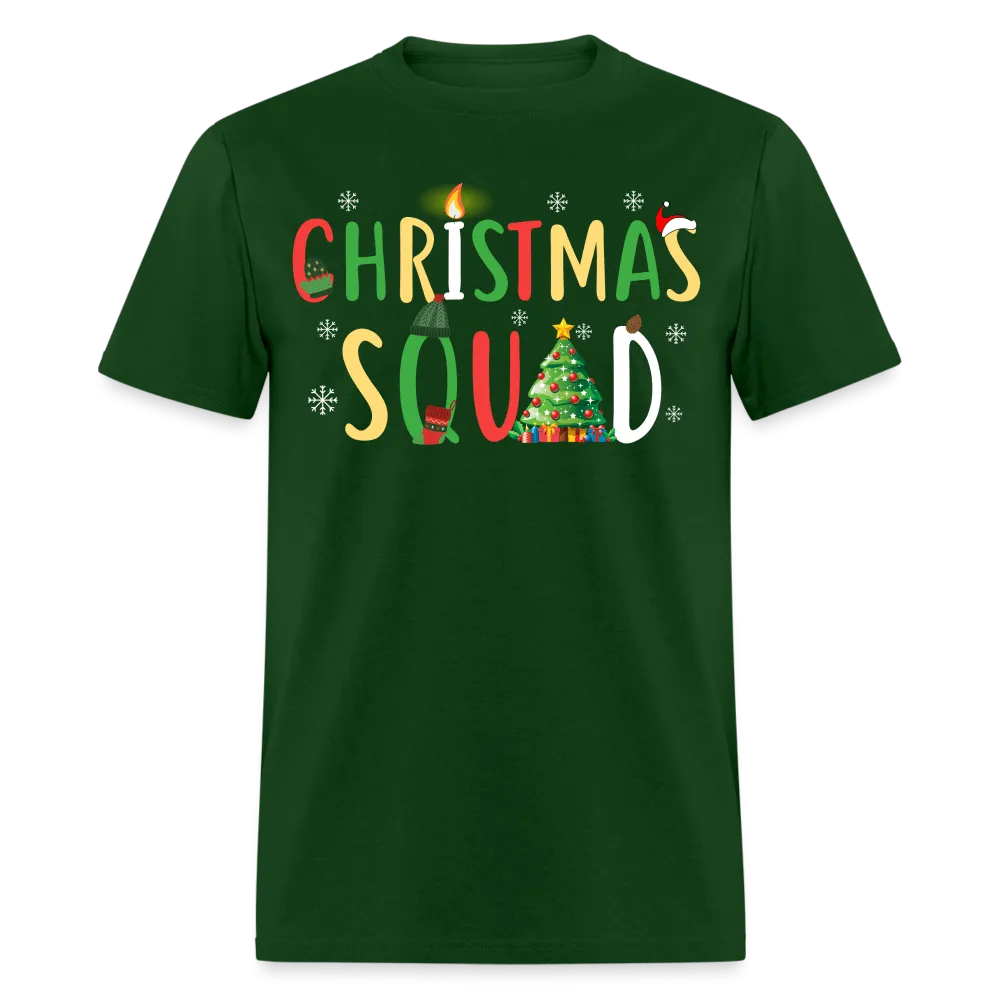 Christmas - Christmas Squad - Family Shirts Men, Woman Christmas T Shirts