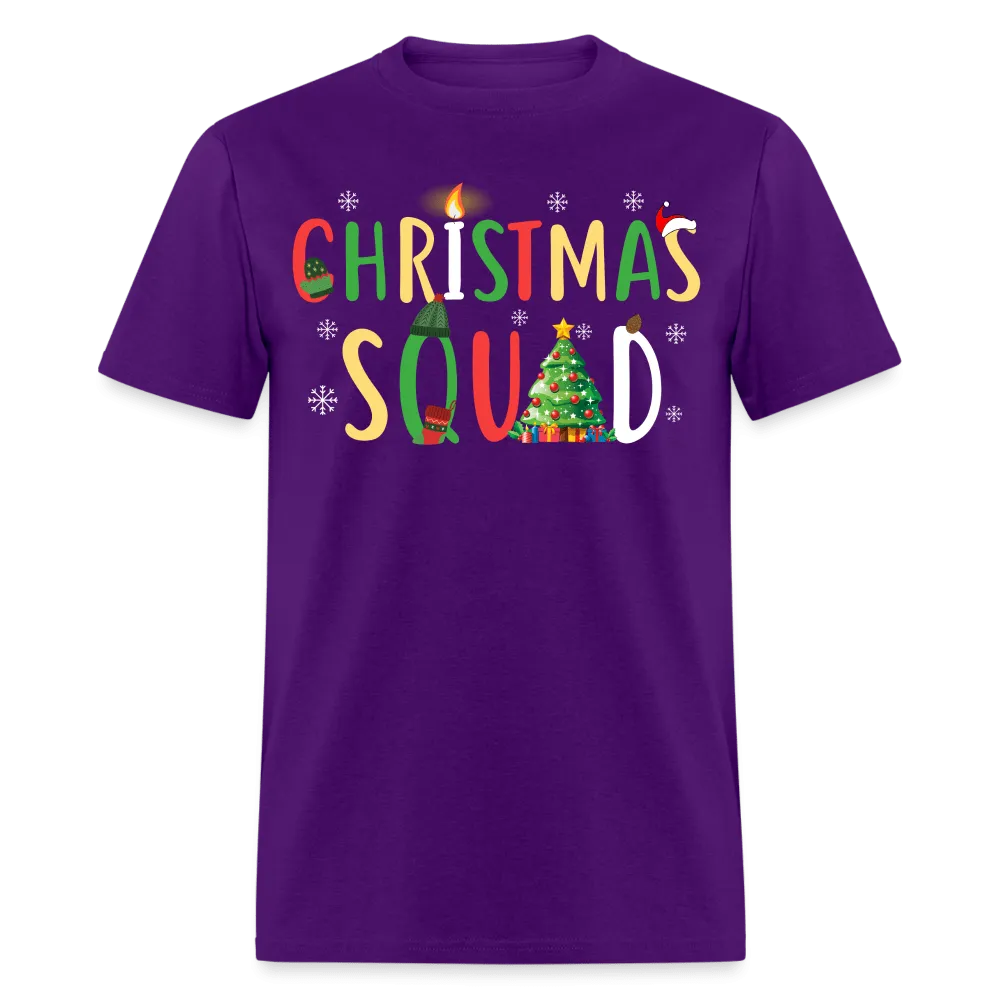 Christmas - Christmas Squad - Family Shirts Men, Woman Christmas T Shirts