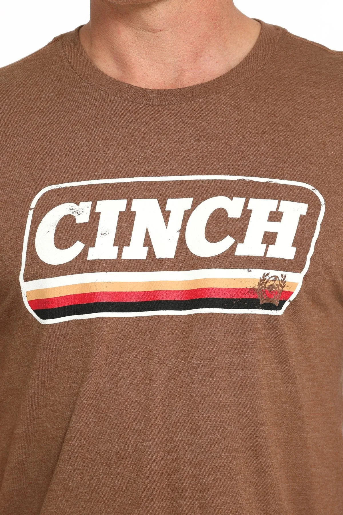 Cinch Mens Tee Shirt - Brown - MTT1690648