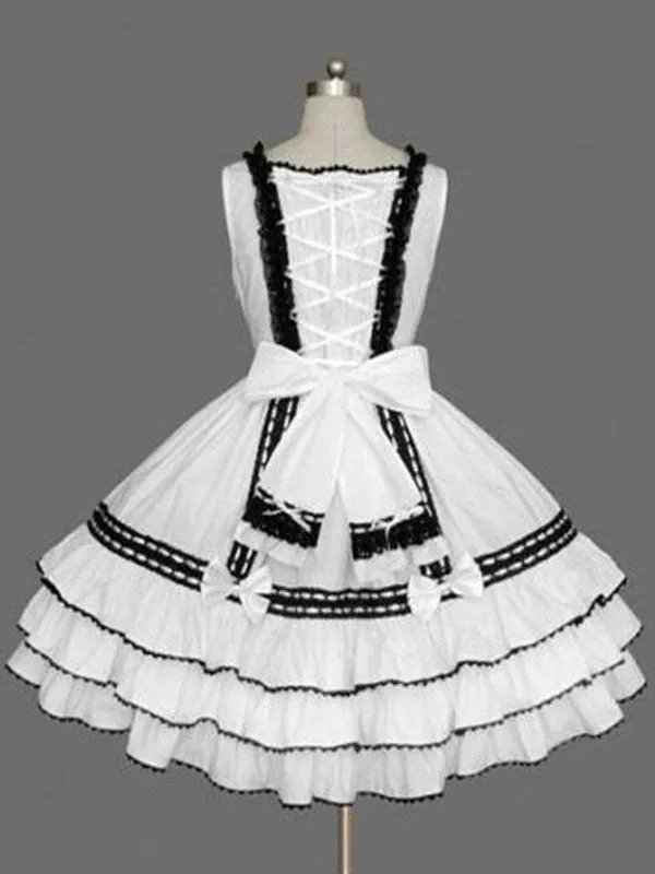 Classic Lolita JSK Dress Ruffles Pink Lolita Jumper Skirts