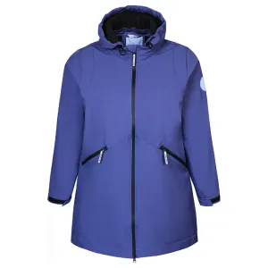 Coat FLOE softshell blue dusk
