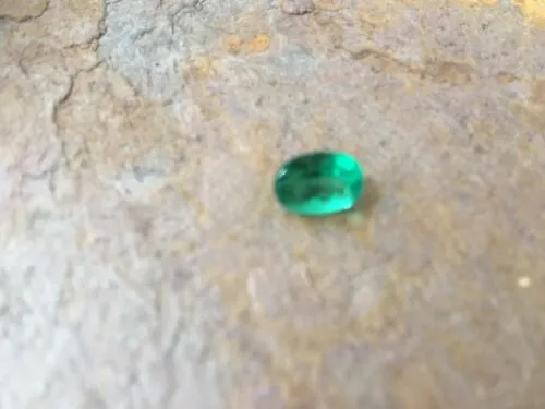 Colombian Emerald Oval Cut Loose Emerald 1.60 CT