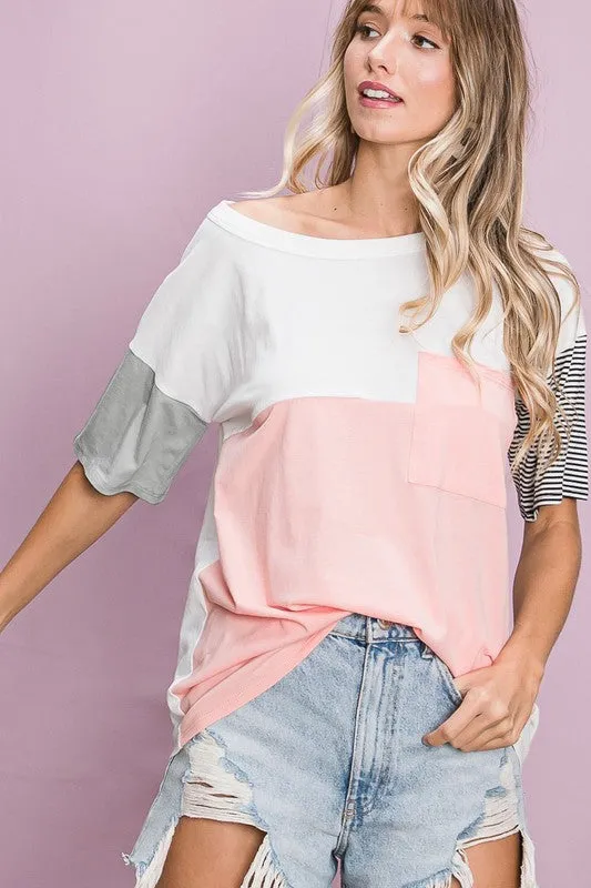 Color Block Top