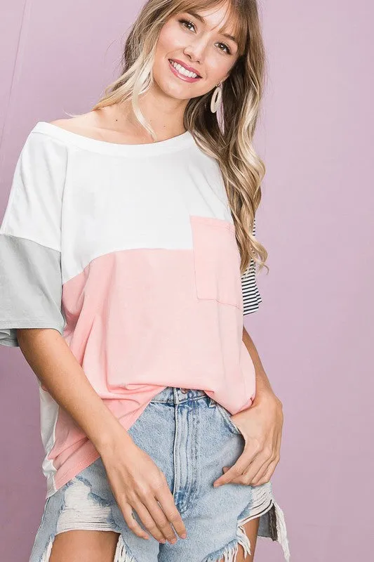Color Block Top