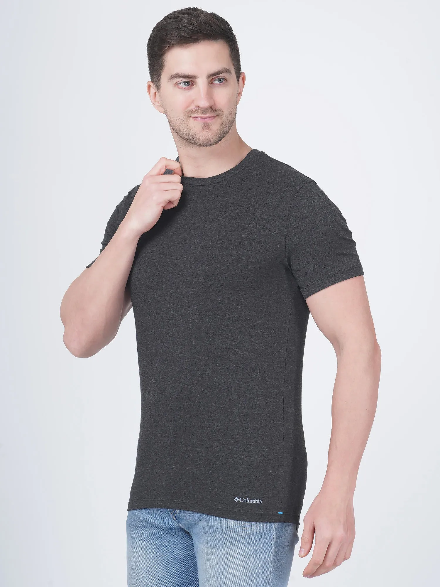 Columbia Men Na Cotton / Stretch Crew-Neck Tee 3 Pack Solid (Non Returnable)