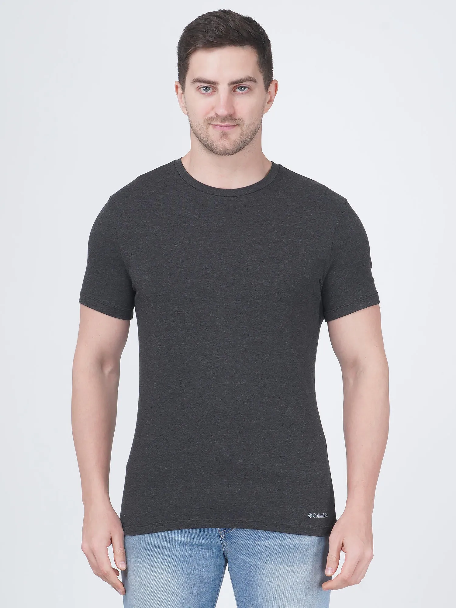 Columbia Men Na Cotton / Stretch Crew-Neck Tee 3 Pack Solid (Non Returnable)