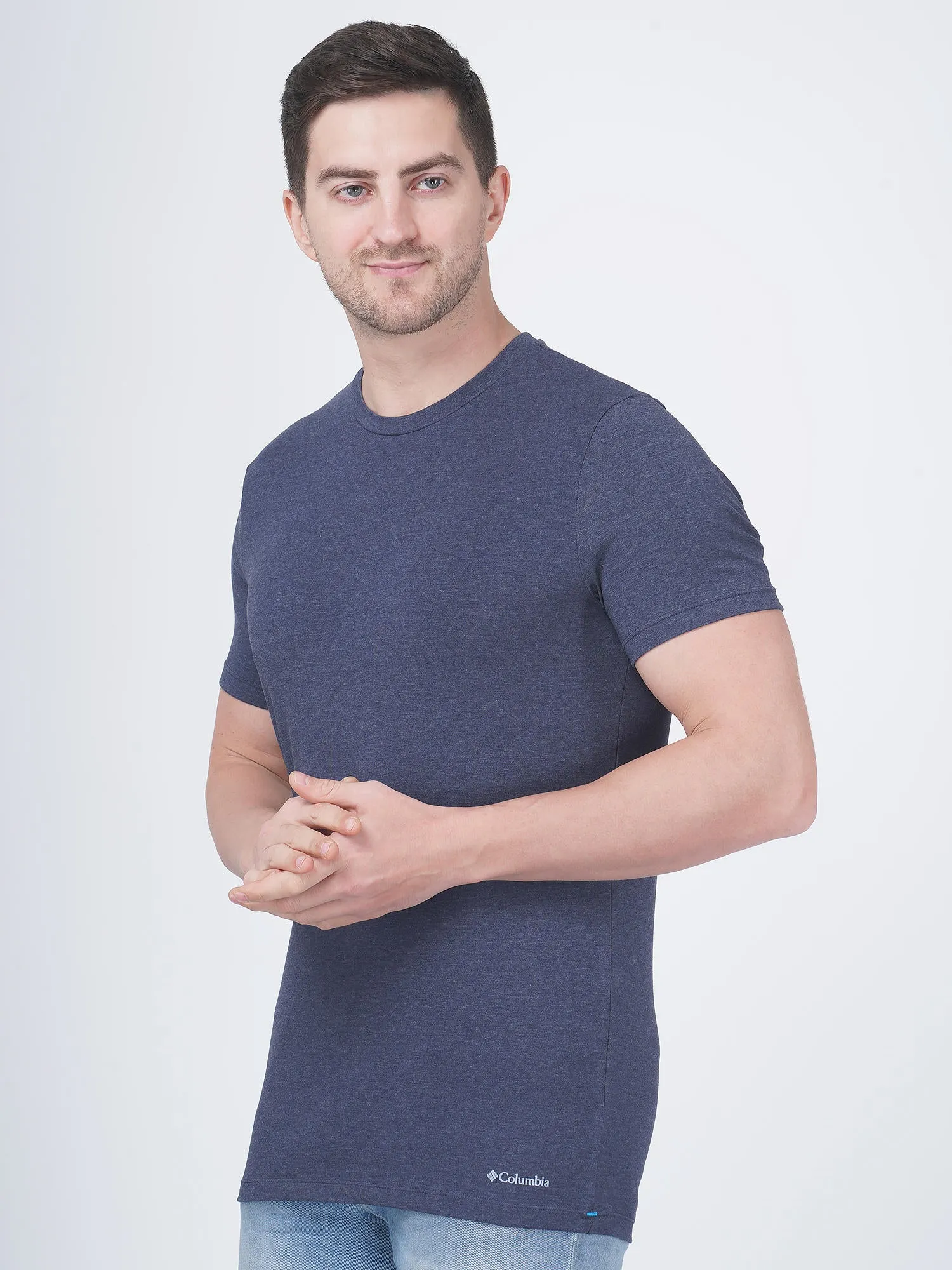 Columbia Men Na Cotton / Stretch Crew-Neck Tee 3 Pack Solid (Non Returnable)