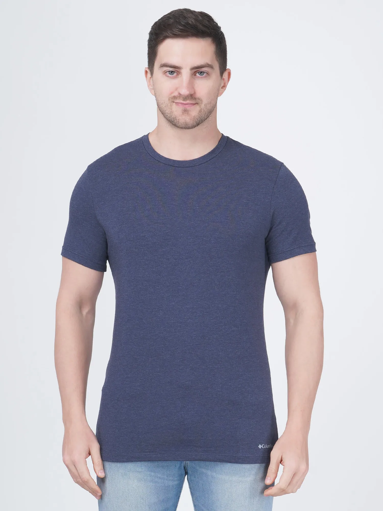Columbia Men Na Cotton / Stretch Crew-Neck Tee 3 Pack Solid (Non Returnable)