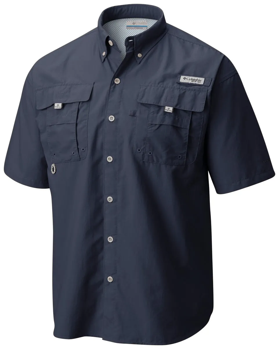 Columbia PFG Bahama II Short Sleeve Mens Shirt DK Mountain