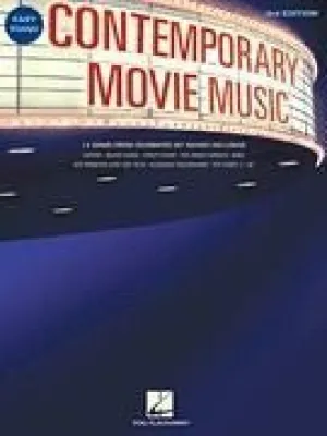 Contemporary Movie Music, 3rd Edition, Easy Piano