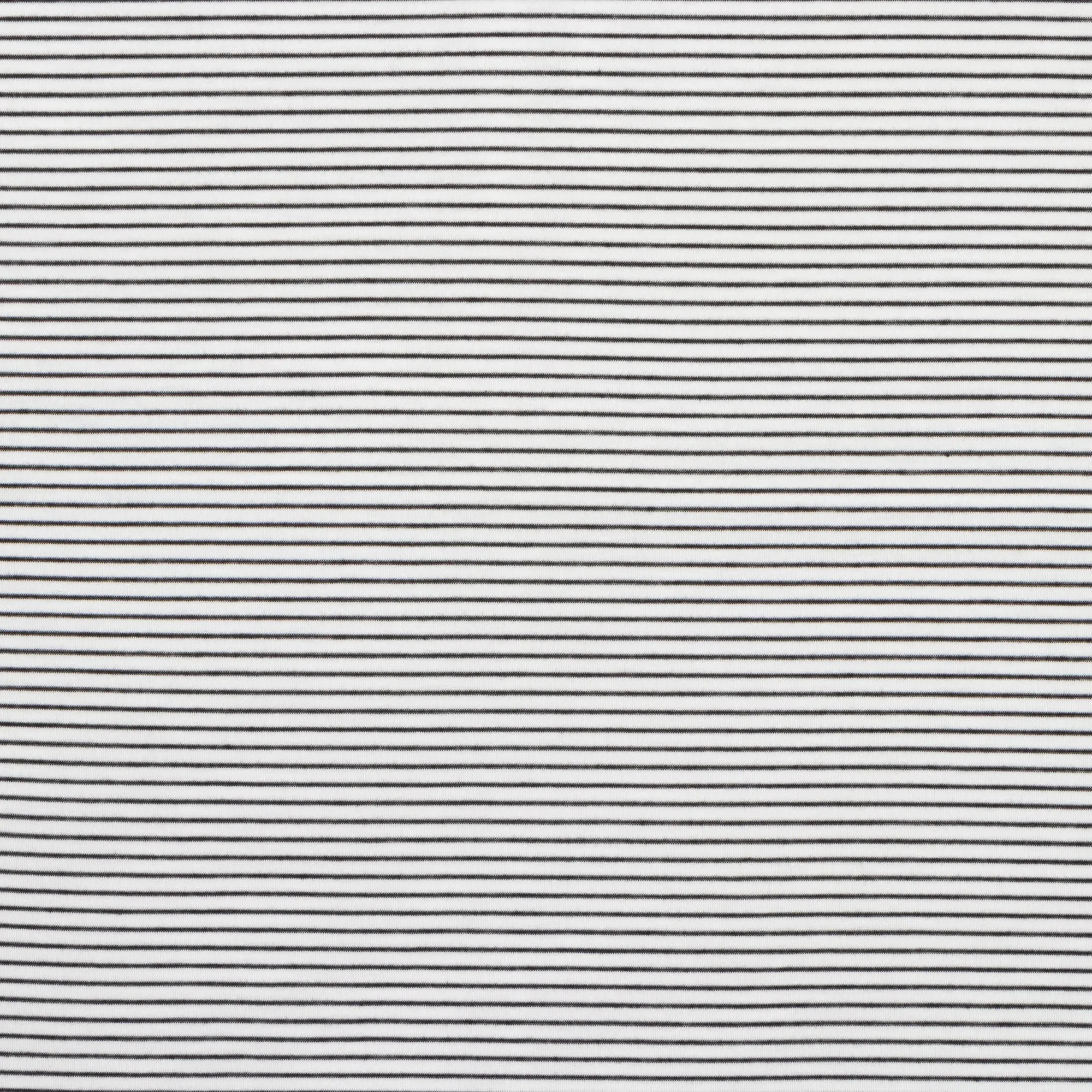 Cotton Knit Stripe B&W