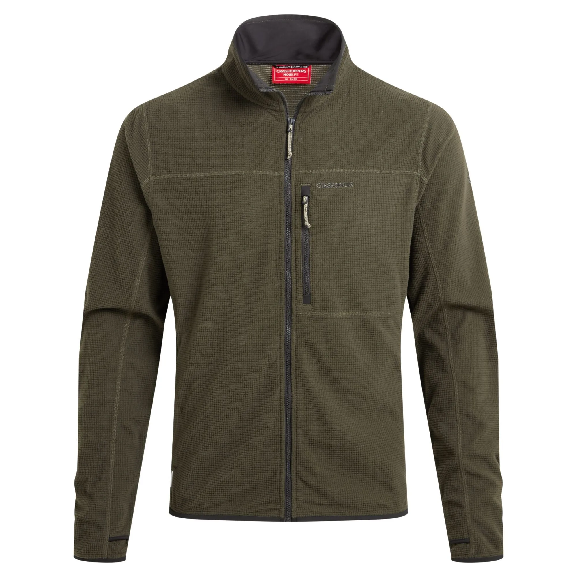 Craghoppers Mens NosiLife Spry Jacket-WOODLAND GRN