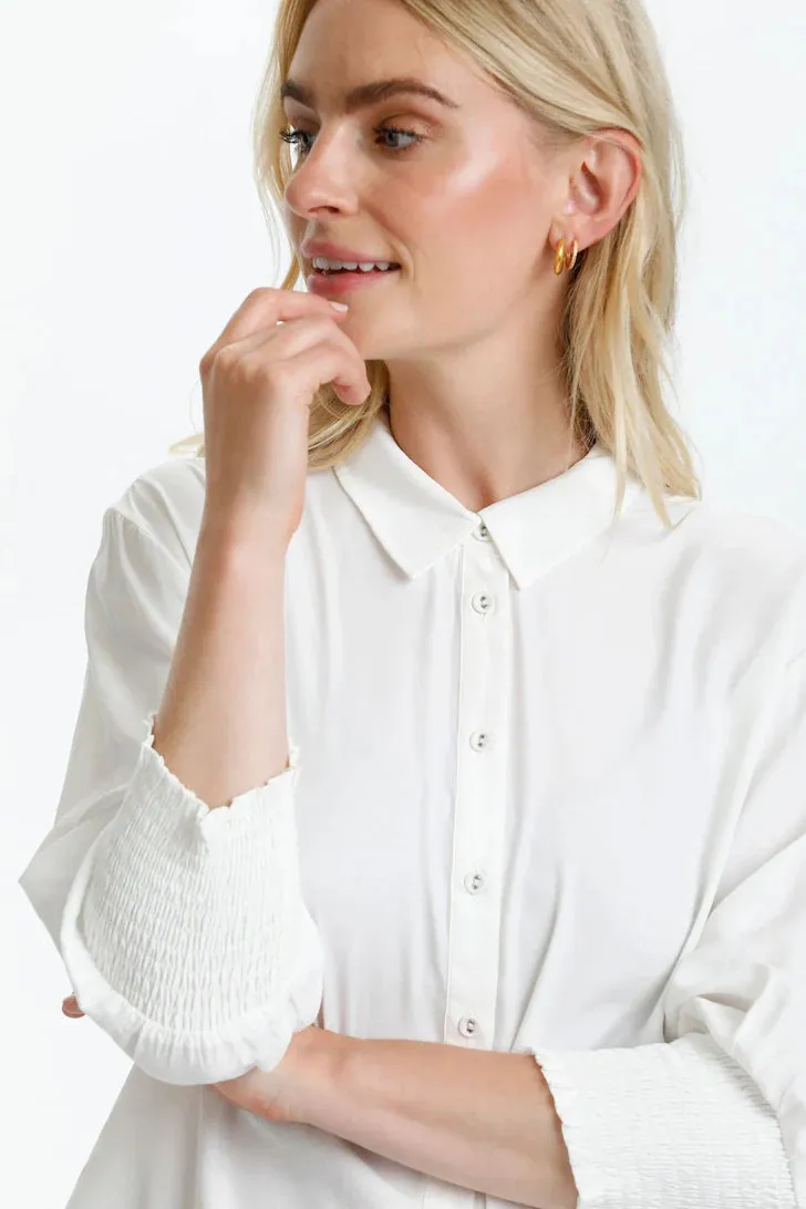 Cream Womens Nola Shirt - White