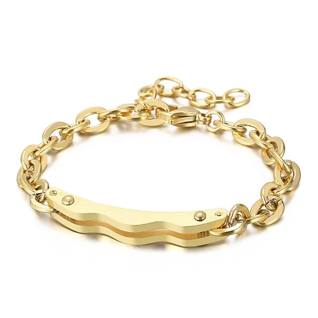 Cuff Chain Bracelet