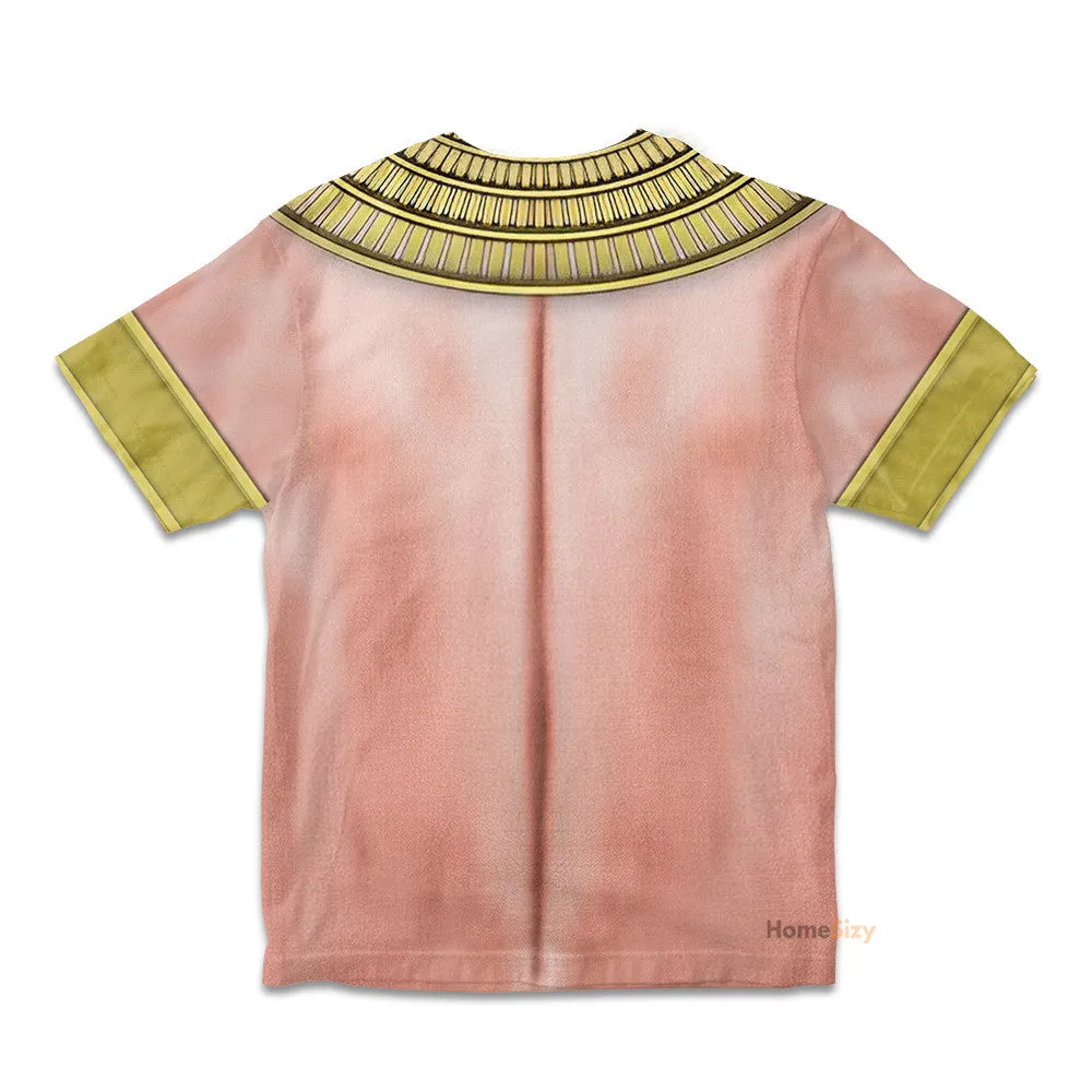 Custom Cosplay Costume Amun-ra God Jesuss of Egypt Kid Tshirt QT306196Tf