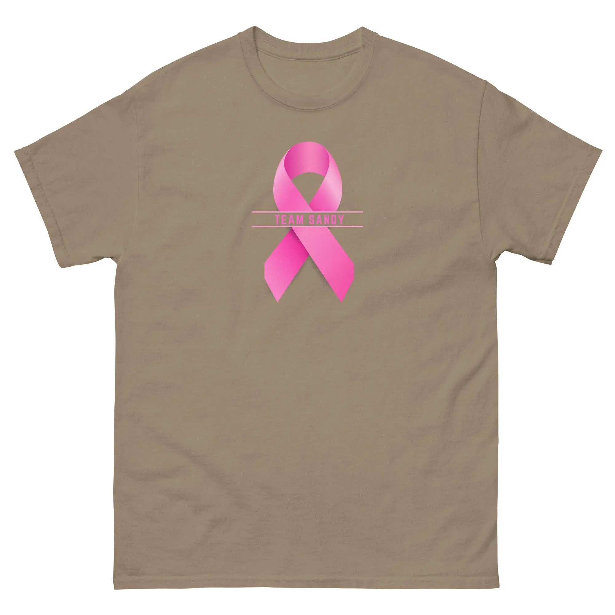 Customizable Cancer Ribbon Pink Tee
