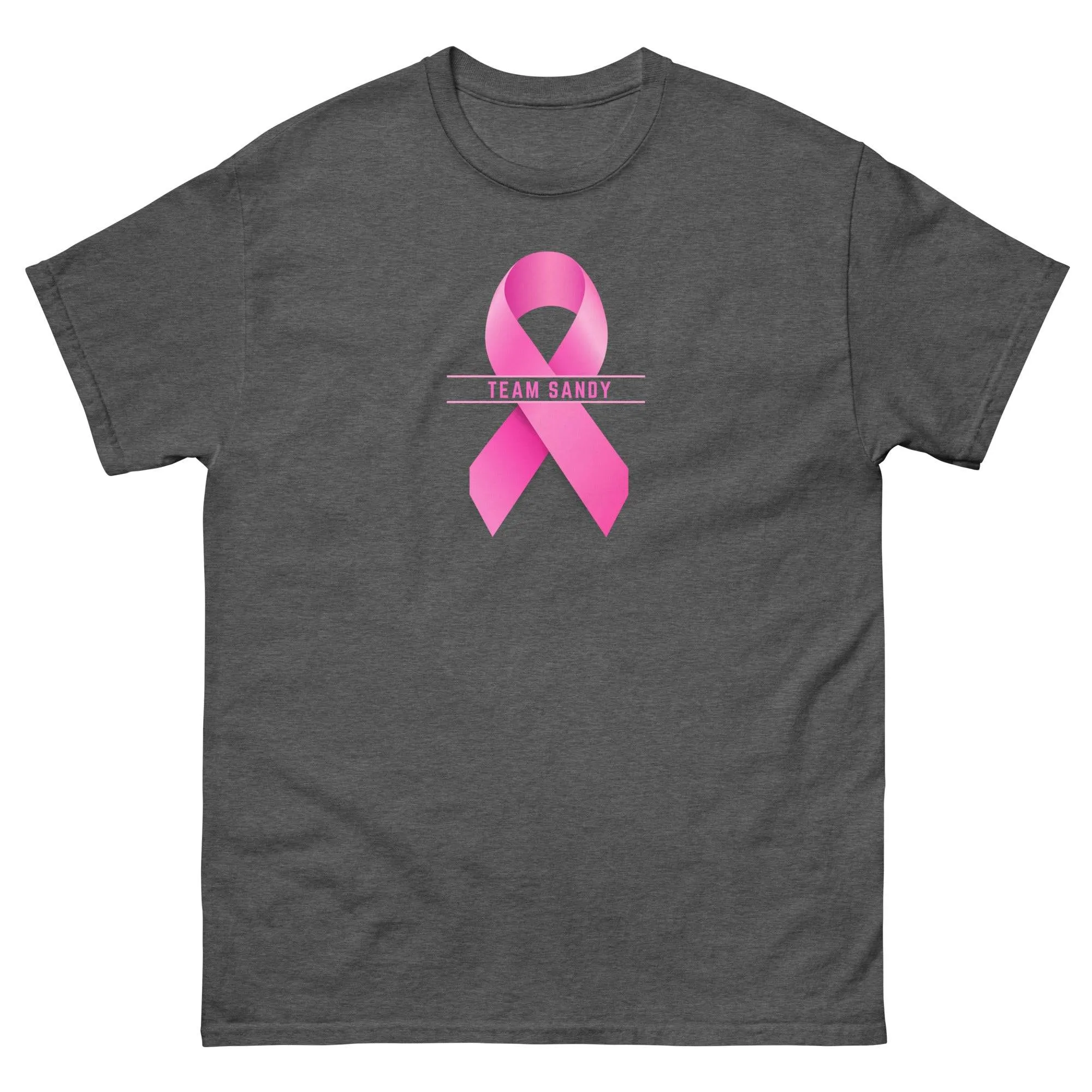 Customizable Cancer Ribbon Pink Tee