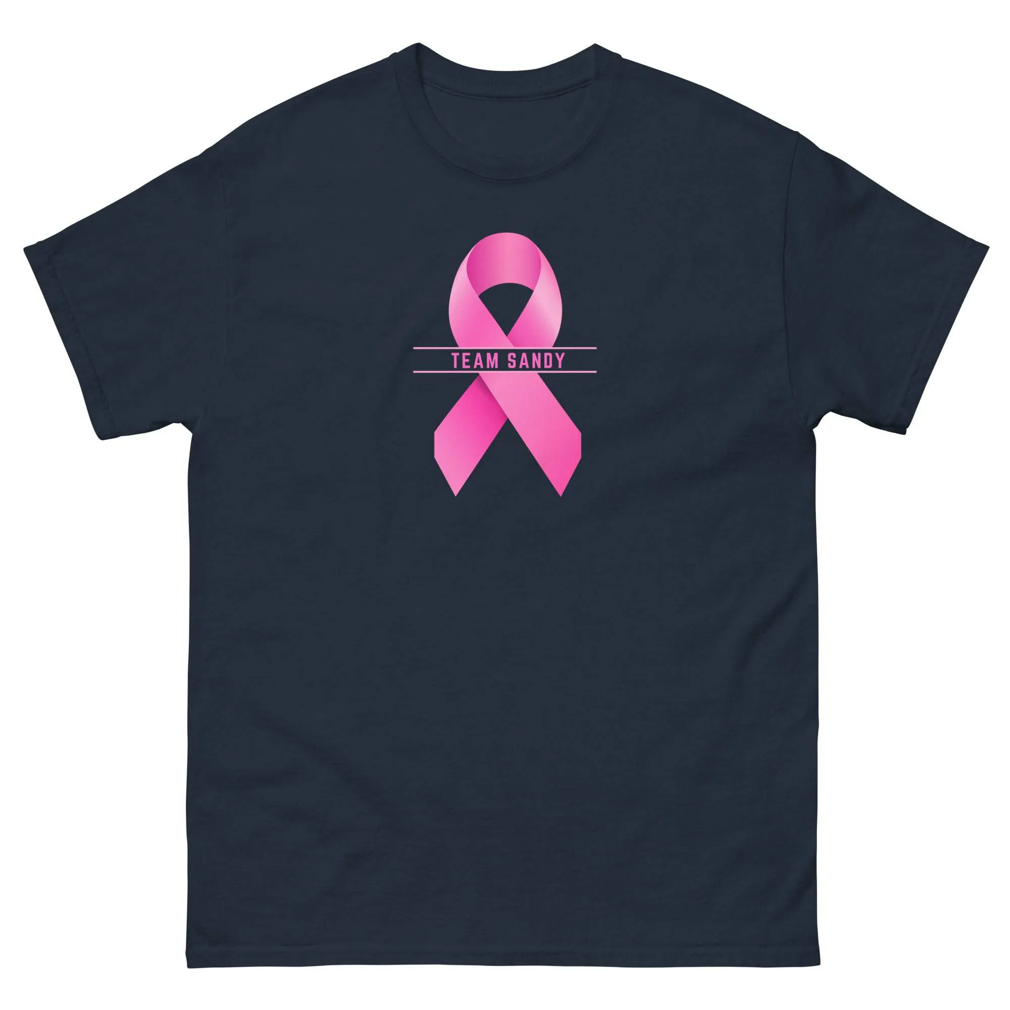 Customizable Cancer Ribbon Pink Tee