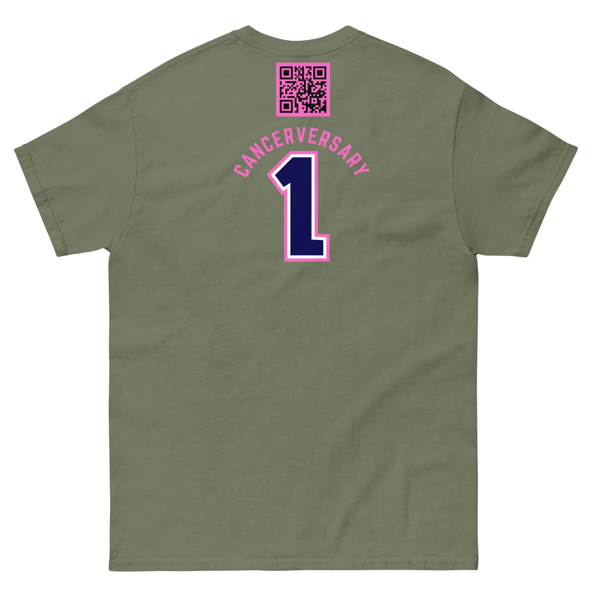 Customizable Cancer Ribbon Pink Tee