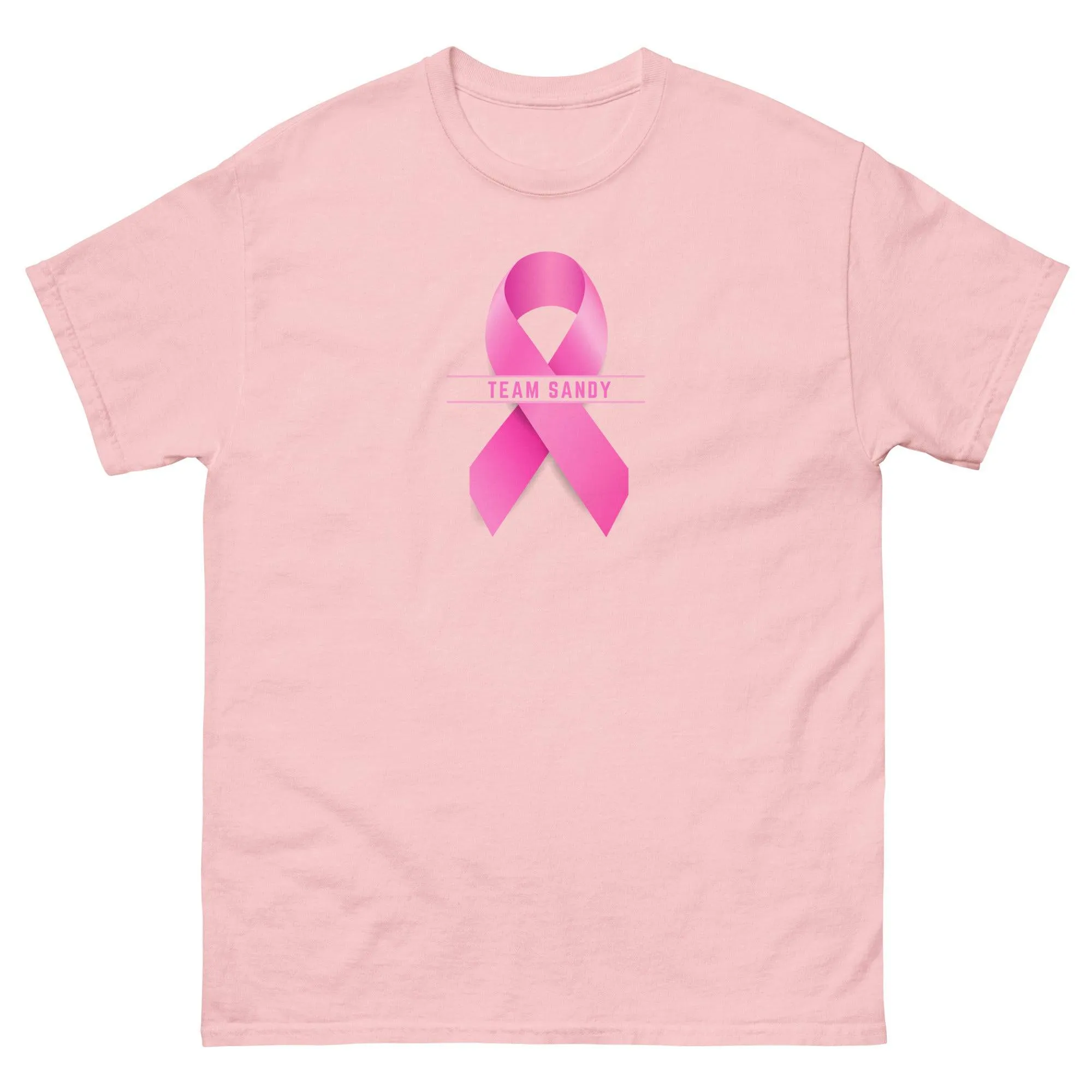 Customizable Cancer Ribbon Pink Tee
