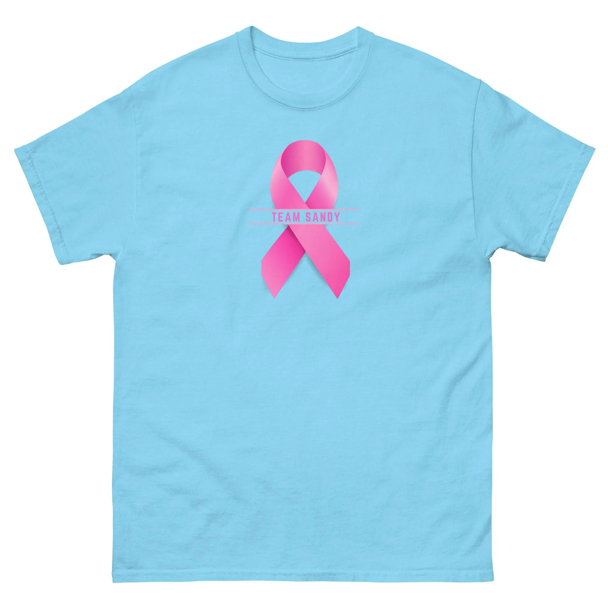 Customizable Cancer Ribbon Pink Tee