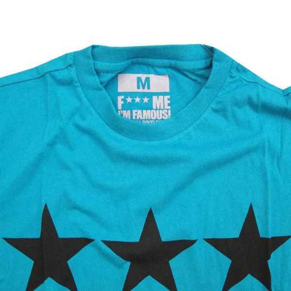 David Guetta F Me I'm Famous Ibiza 3 Stars Mens T-shirt