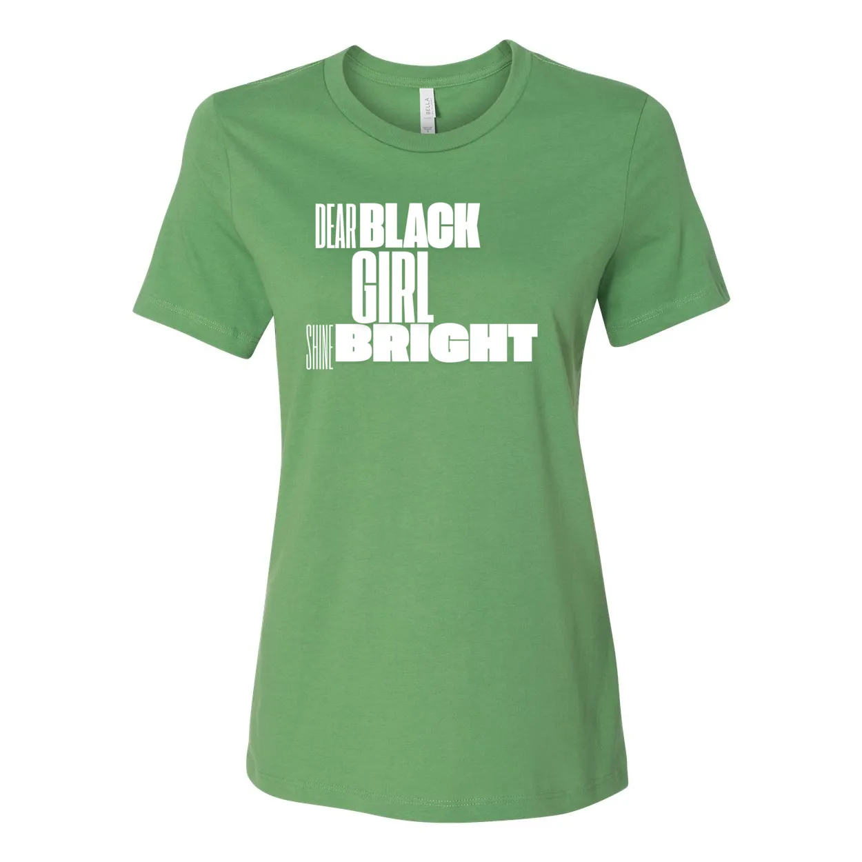Dear Black Girl Shine Bright T-Shirt – Women’s Relaxed Jersey Tee