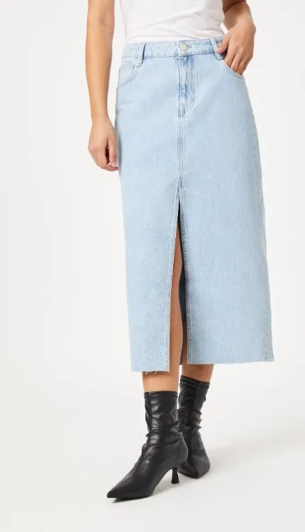 Denim Maxi Skirt