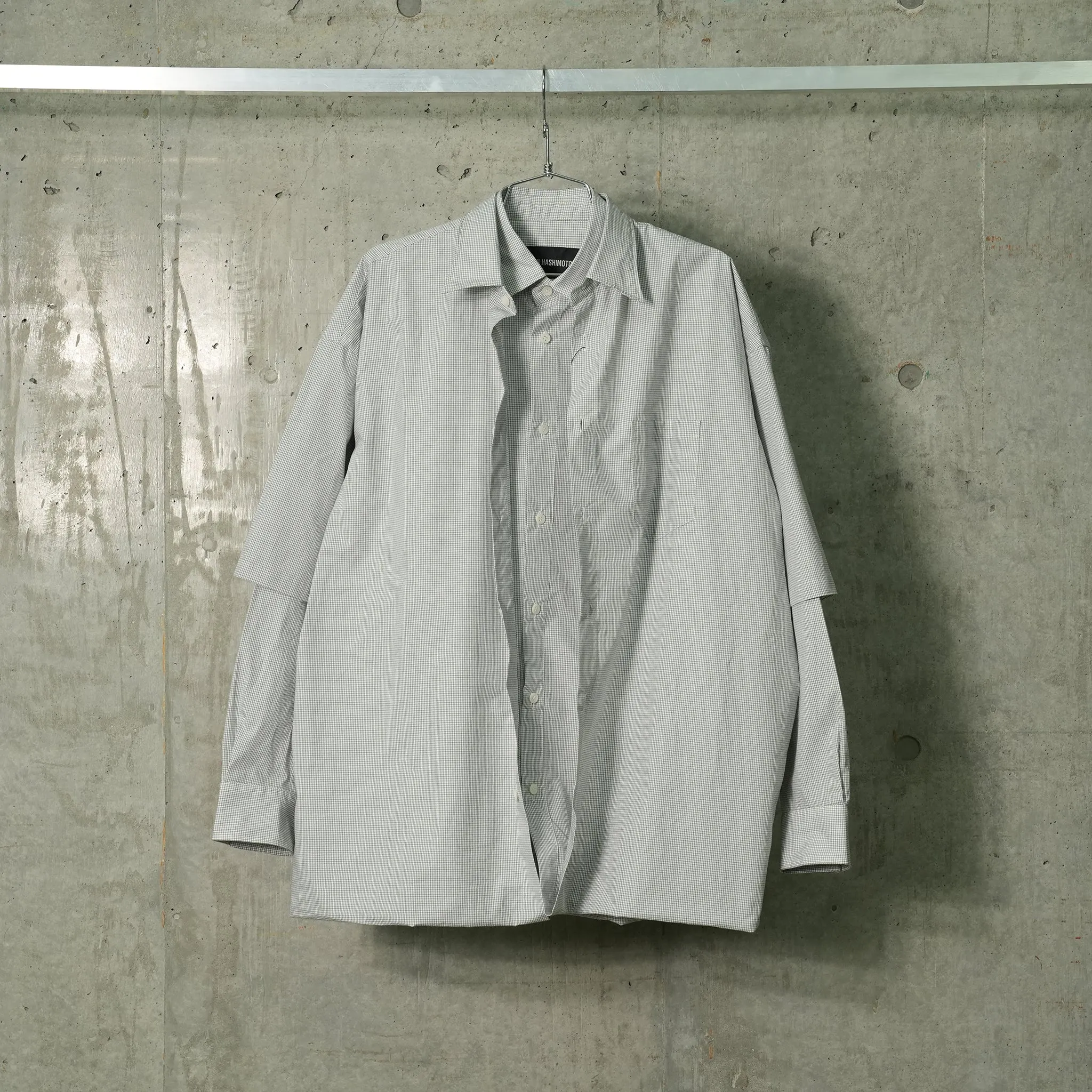 DOUBLE LAYERED SHIRTS / WHITE