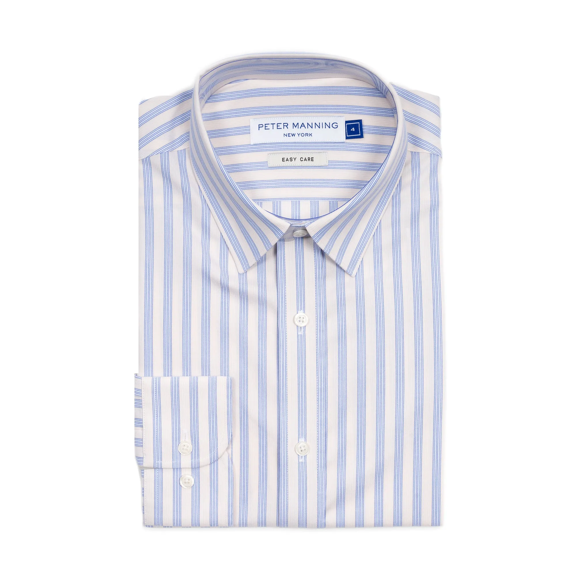 Easy Care Dress Shirt Standard Fit - Yellow Stripe