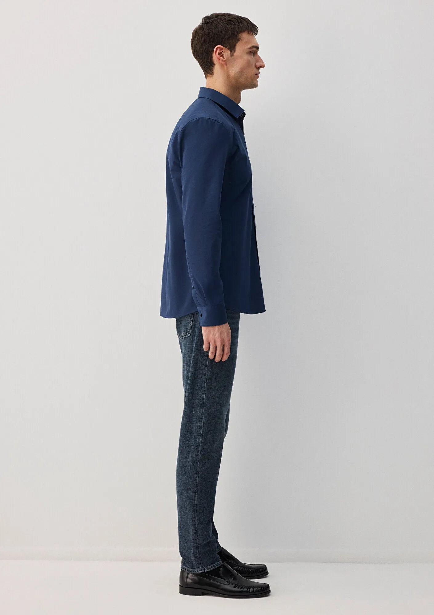 Easy Care Navy Shirt