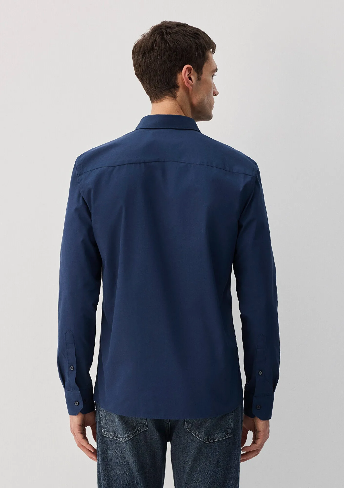 Easy Care Navy Shirt