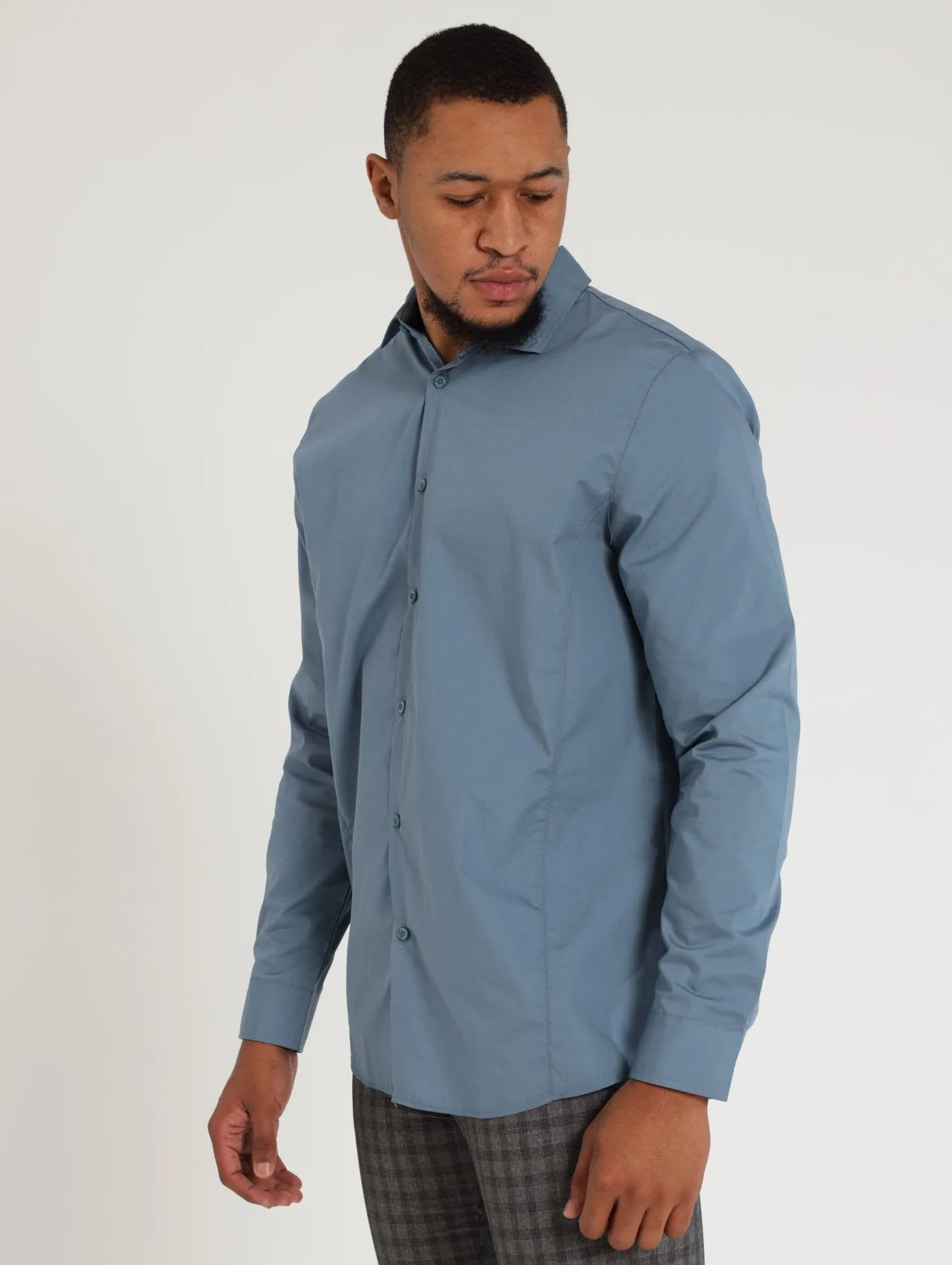 Easy Care Shirt - Blue