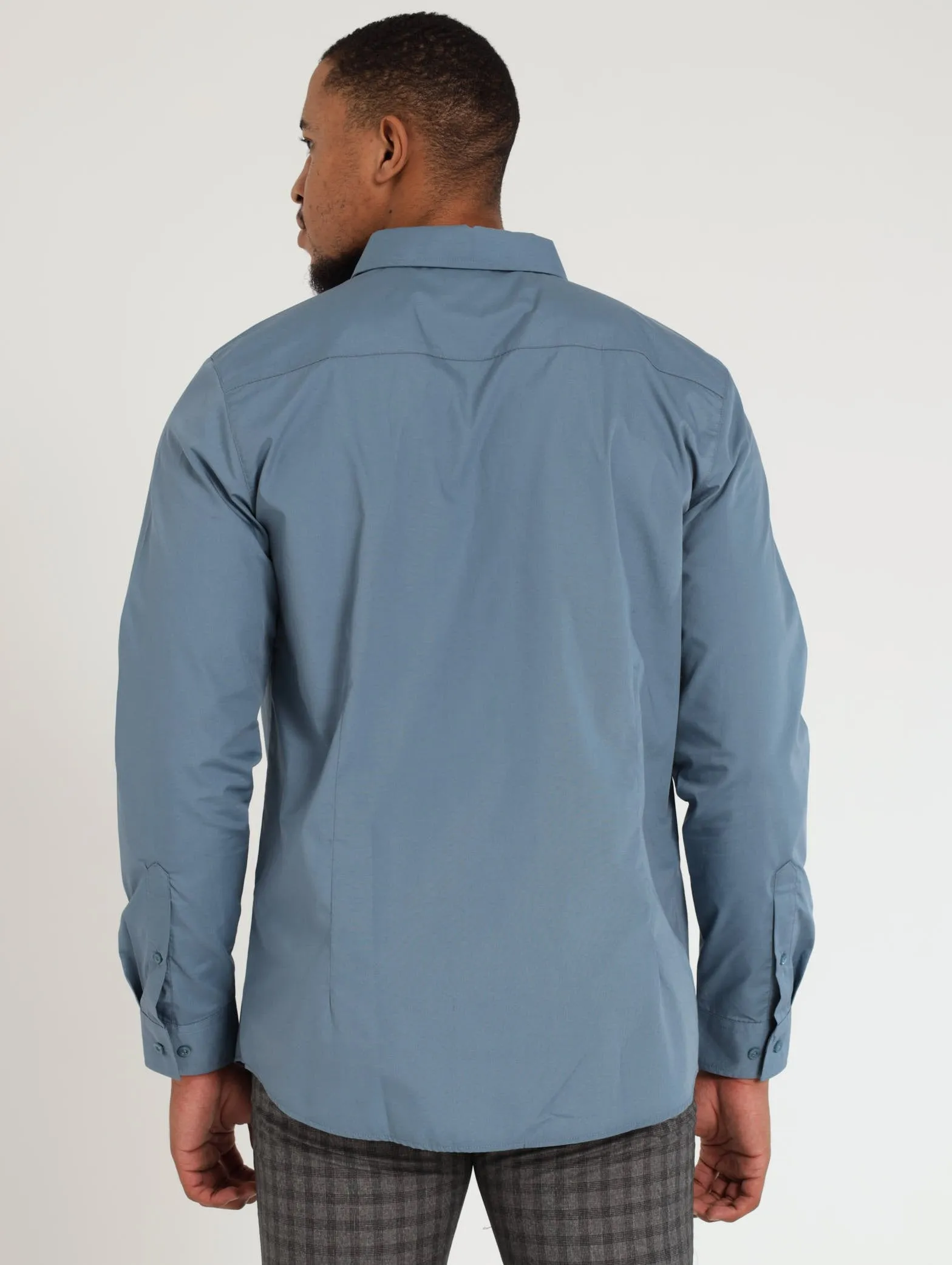 Easy Care Shirt - Blue