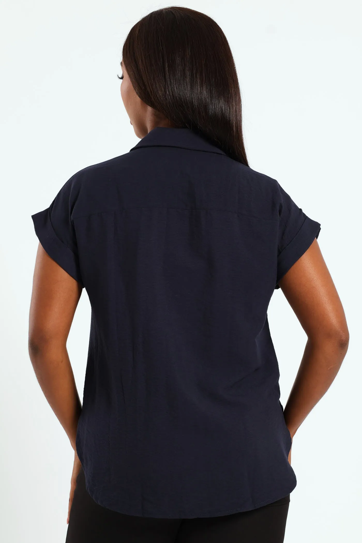 Easy Wearing Shirt - Navy
