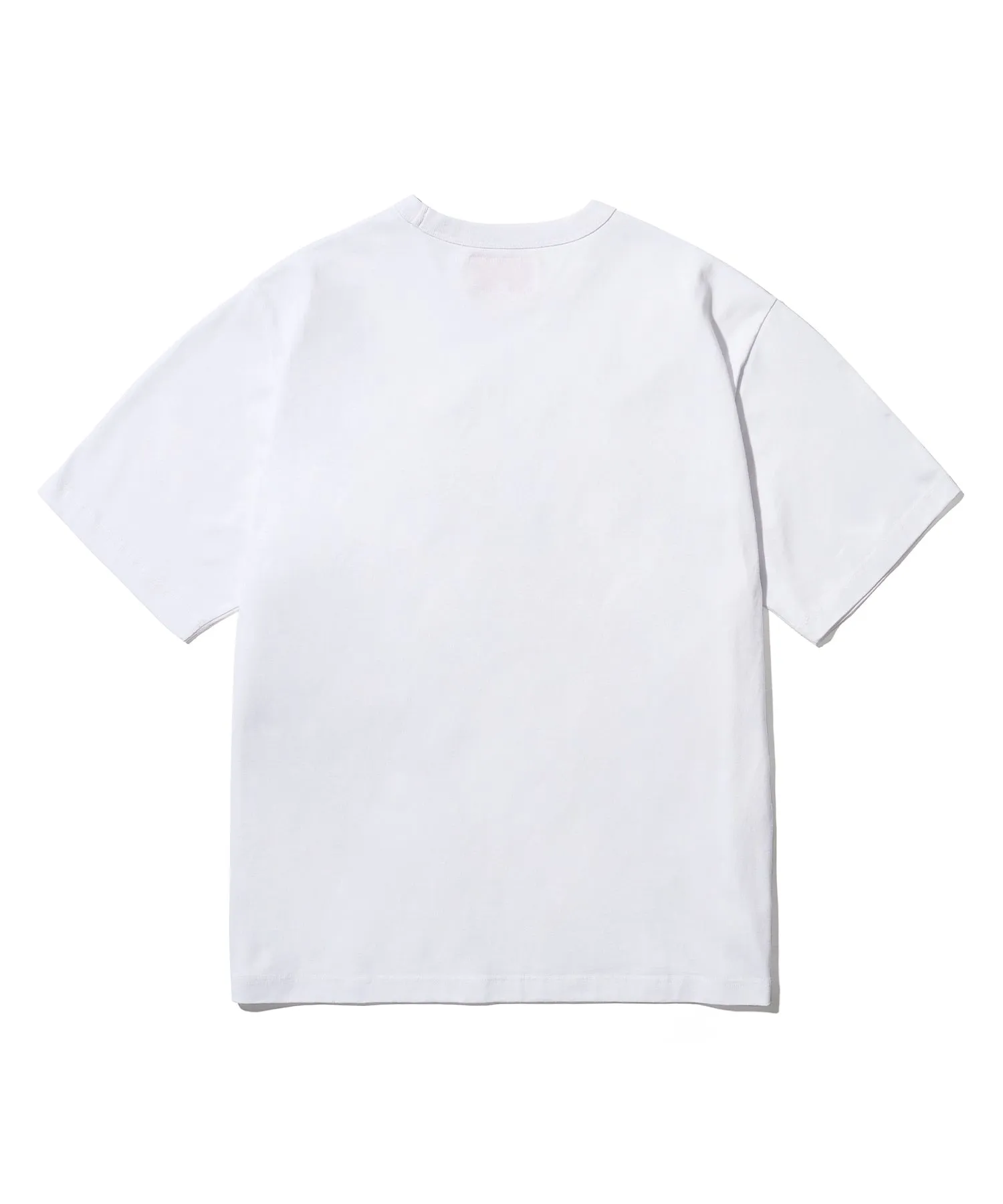 EASY&FREE HALF SLEEVE TEE-WHITE