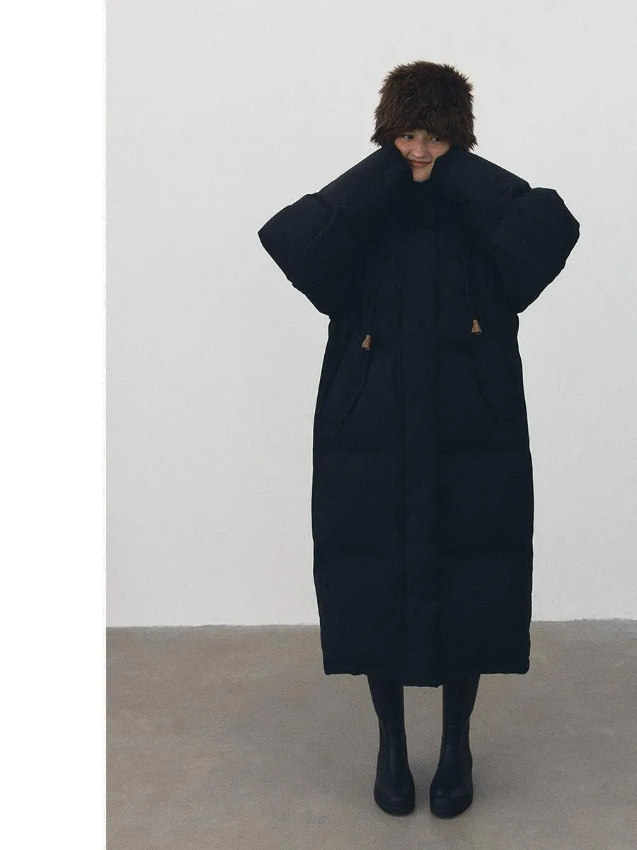 Elegance Hooded Puffer Coat