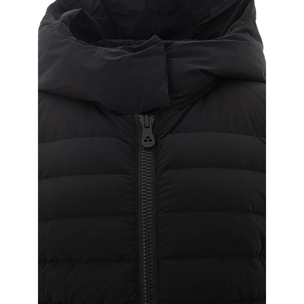 Elegant Black Polyamide Jacket for Women