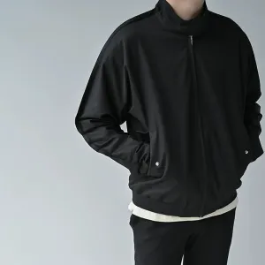 Elegant High Collar Zip-Up Jacket