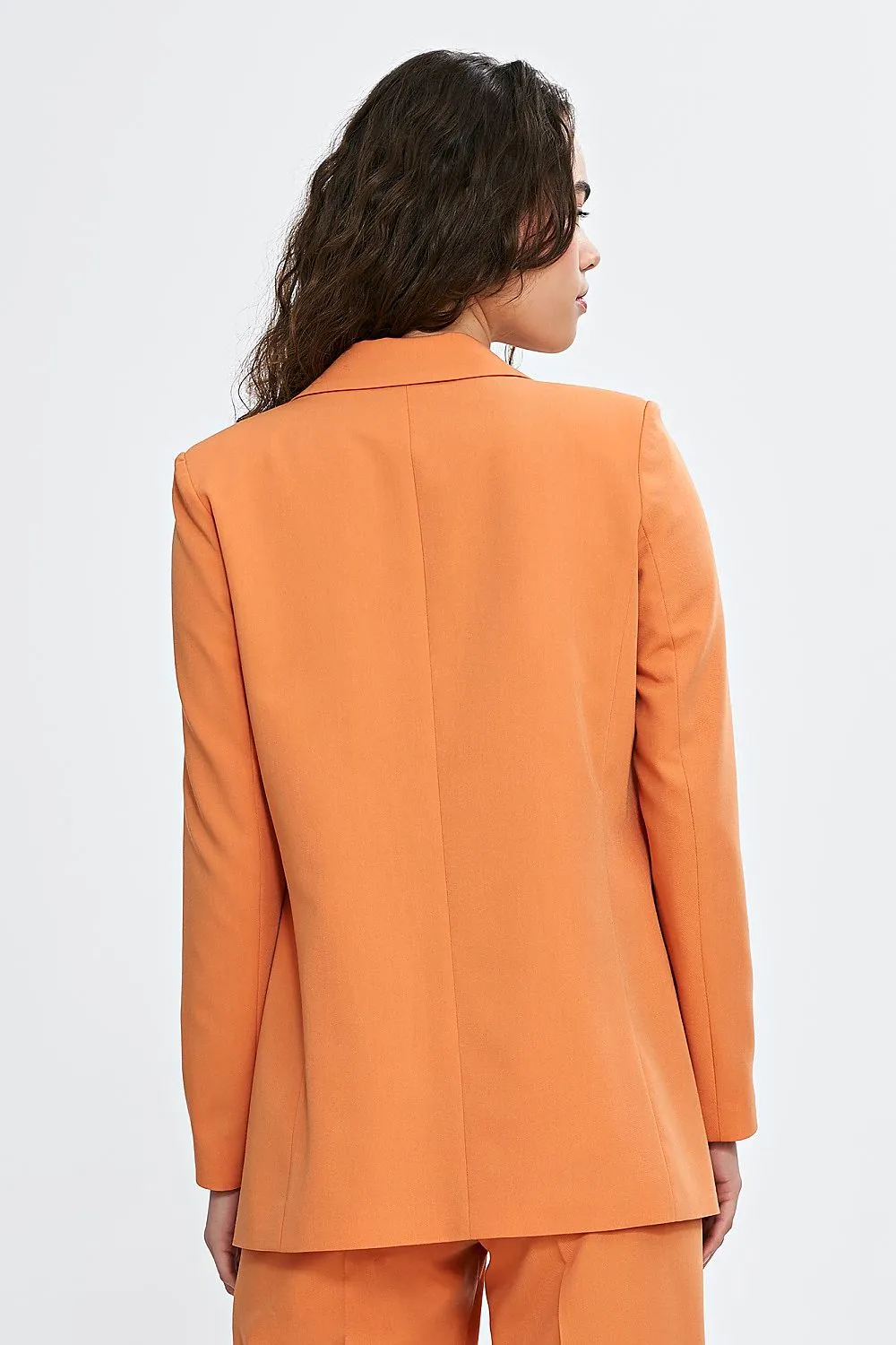 Elegant Open-Fit Blazer with Lapels